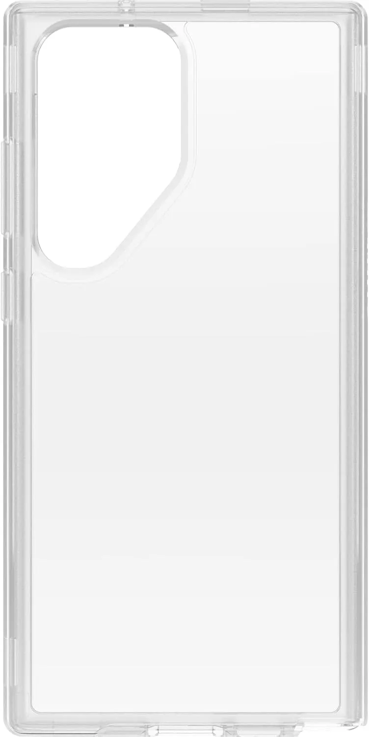 OtterBox Galaxy S23 Ultra Symmetry Series Case - Clear, Ultra-Sleek, Wireless Charging Compatible, Raised Edges Protect Camera & Screen