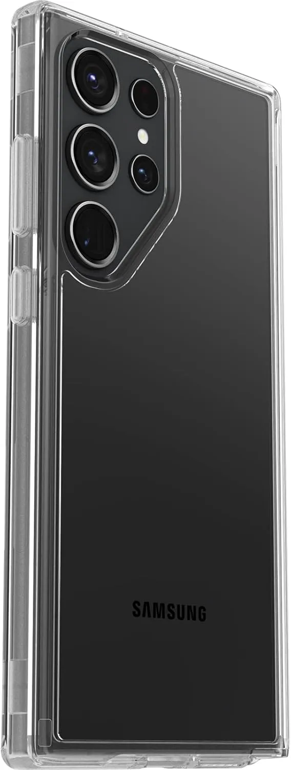OtterBox Galaxy S23 Ultra Symmetry Series Case - Clear, Ultra-Sleek, Wireless Charging Compatible, Raised Edges Protect Camera & Screen