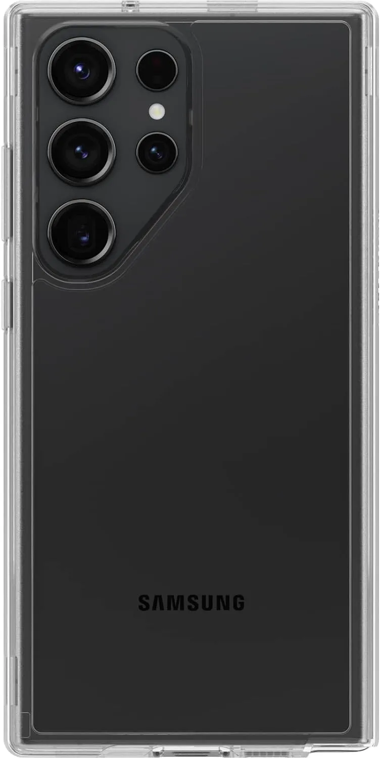 OtterBox Galaxy S23 Ultra Symmetry Series Case - Clear, Ultra-Sleek, Wireless Charging Compatible, Raised Edges Protect Camera & Screen