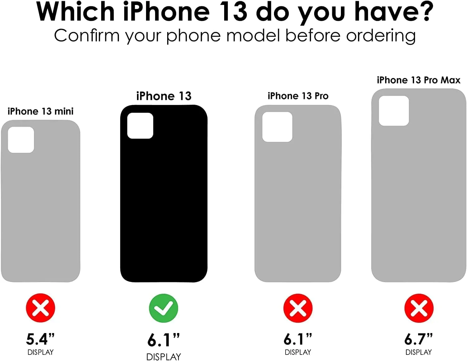 OtterBox iPhone 13 Symmetry Series  Case - Stardust, Ultra-Sleek, Snaps to MagSafe, Raised Edges Protect Camera & Screen