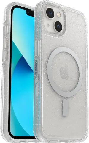 OtterBox iPhone 13 Symmetry Series  Case - Stardust, Ultra-Sleek, Snaps to MagSafe, Raised Edges Protect Camera & Screen
