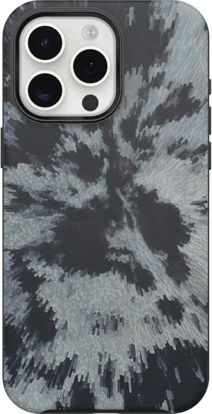 OtterBox iPhone 15 Pro MAX (Only) Symmetry Series Case - Burnout Sky (Black), Snaps to MagSafe, Ultra-Sleek, Raised Edges Protect Camera & Screen