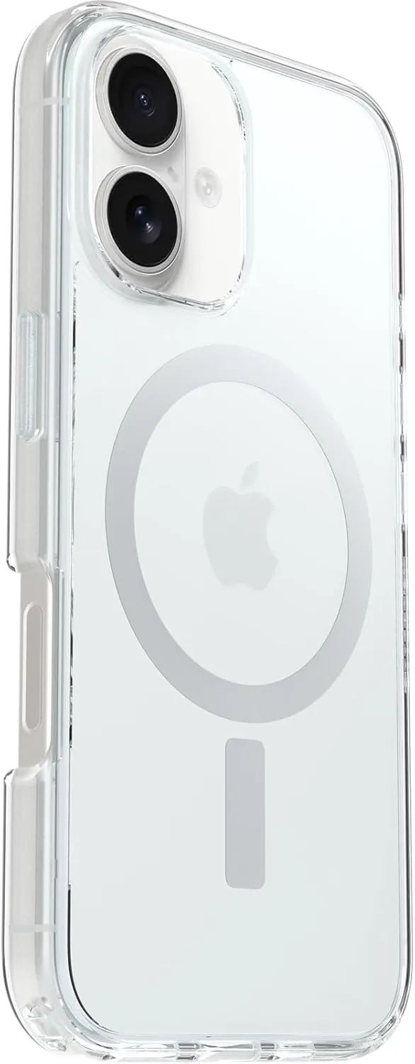 OtterBox iPhone 16 Symmetry Series Clear Case - Clear (Ships in polybag, Ideal for Business customers)
