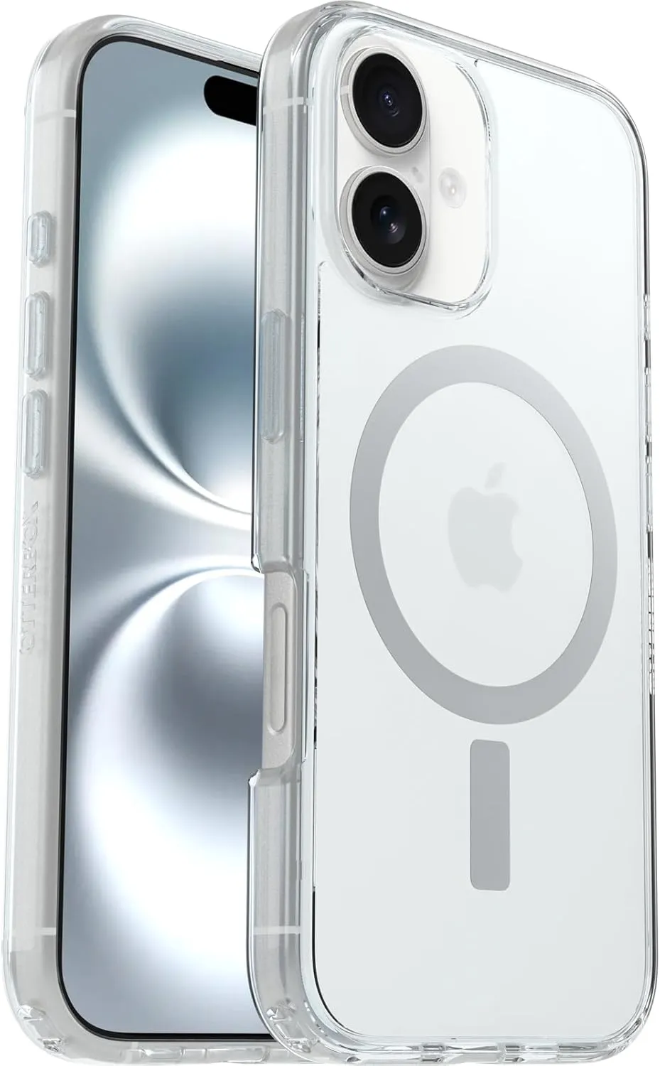 OtterBox iPhone 16 Symmetry Series Clear Case - Clear (Ships in polybag, Ideal for Business customers)