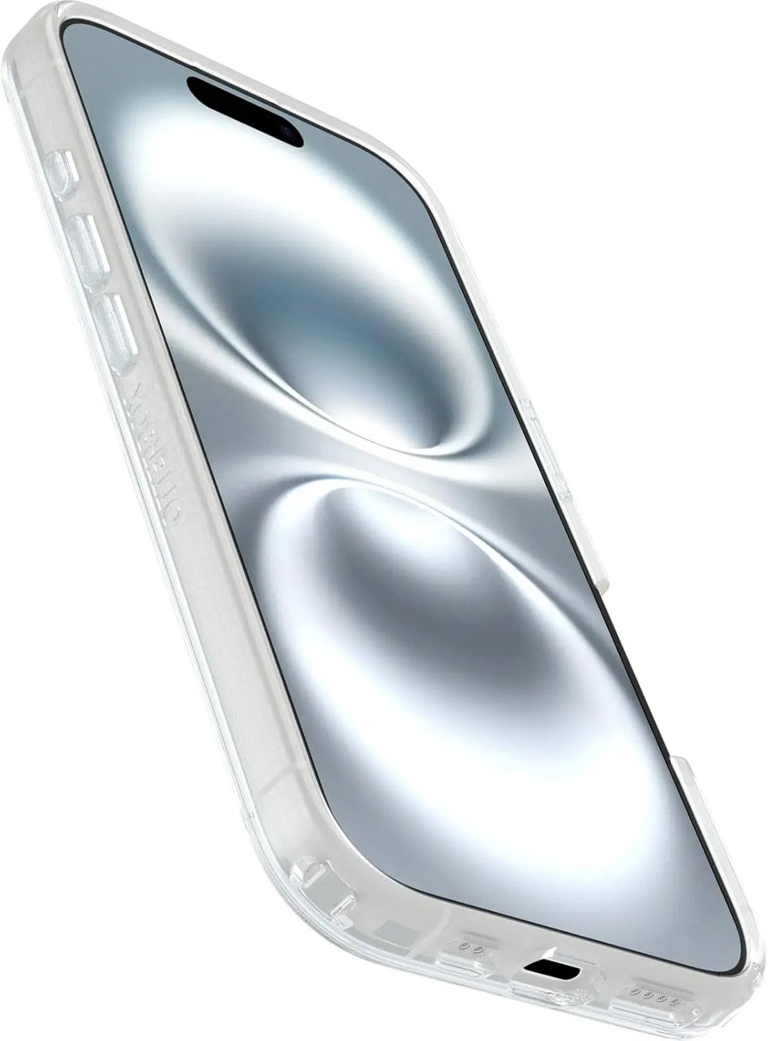 OtterBox iPhone 16 Symmetry Series Clear Case - Clear (Ships in polybag, Ideal for Business customers)