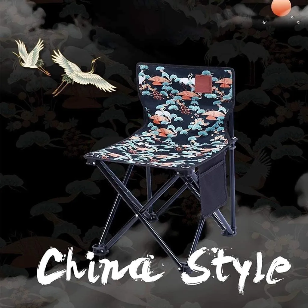 Outdoor Camp Chair Garden Chairs Outdoor Portable Camping Chair Sketching Director's Seater Beach Hiking Fishing BBQ s