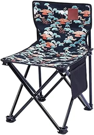 Outdoor Camp Chair Garden Chairs Outdoor Portable Camping Chair Sketching Director's Seater Beach Hiking Fishing BBQ s