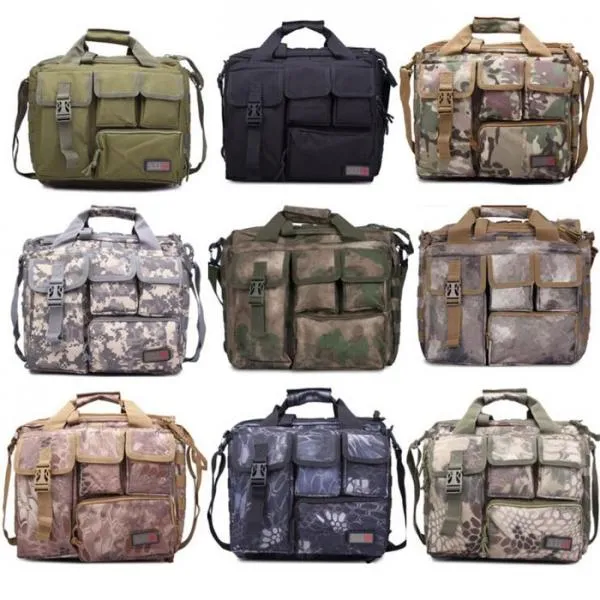 Outdoor Sport Laptop Camera Mochila Men Messenger Bag Travel Tactical Multifunction Bag Green