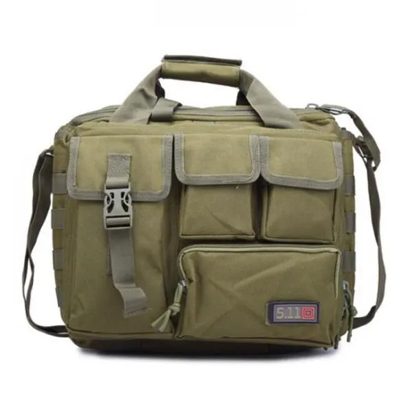 Outdoor Sport Laptop Camera Mochila Men Messenger Bag Travel Tactical Multifunction Bag Green