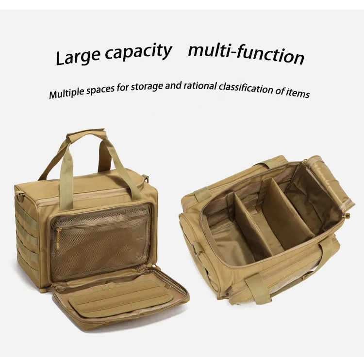 Outdoor tactical multifunctional large capacity storage handbag gun bag GBPB003