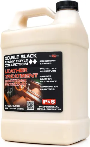 P & S Professional Detail Products – Premium Leather Conditioner & Protectant – Revives & Reconditions Leather – UV Protection & Intense Leather Scent - 1 Gallon