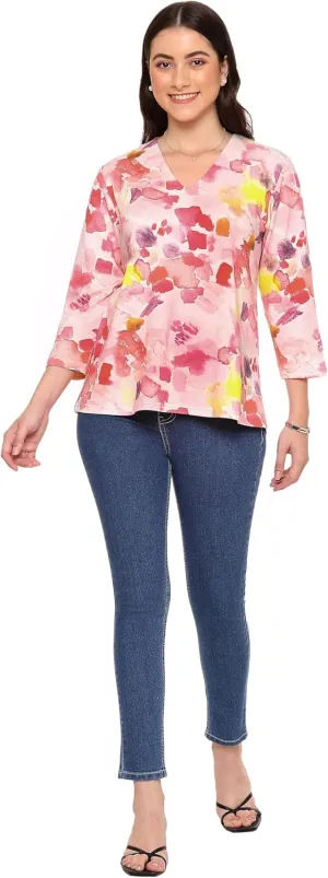 Parsley & Sage Avril V-Neck Top