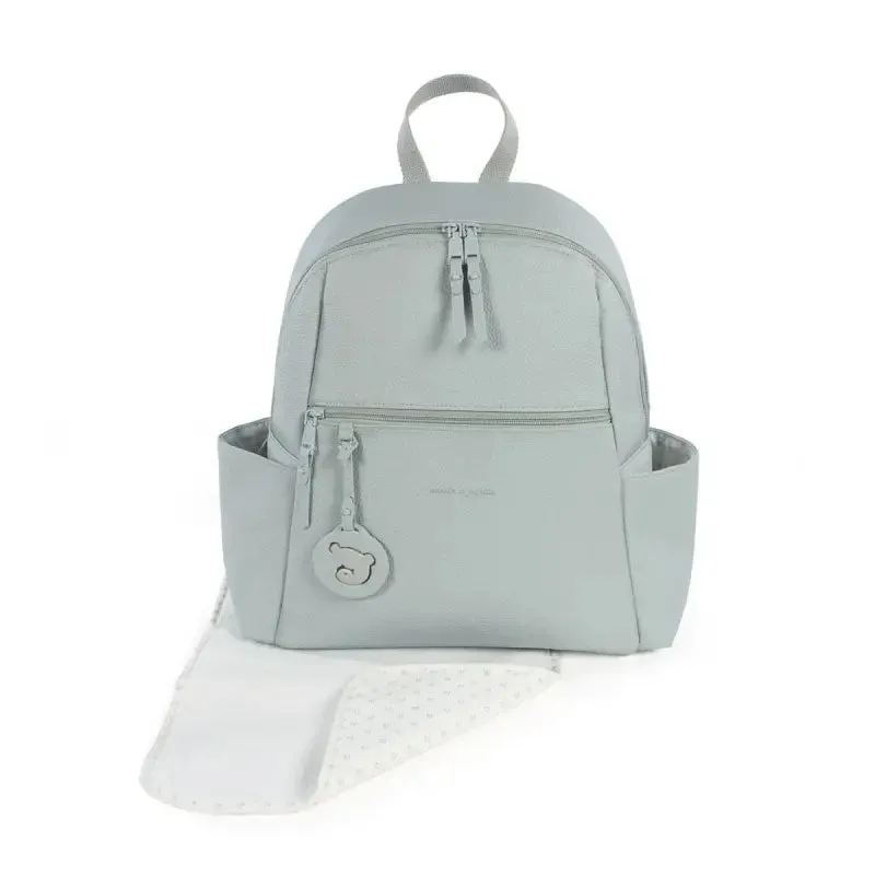 Pasito a Pasito Green Backpack Travel Diaper Bag