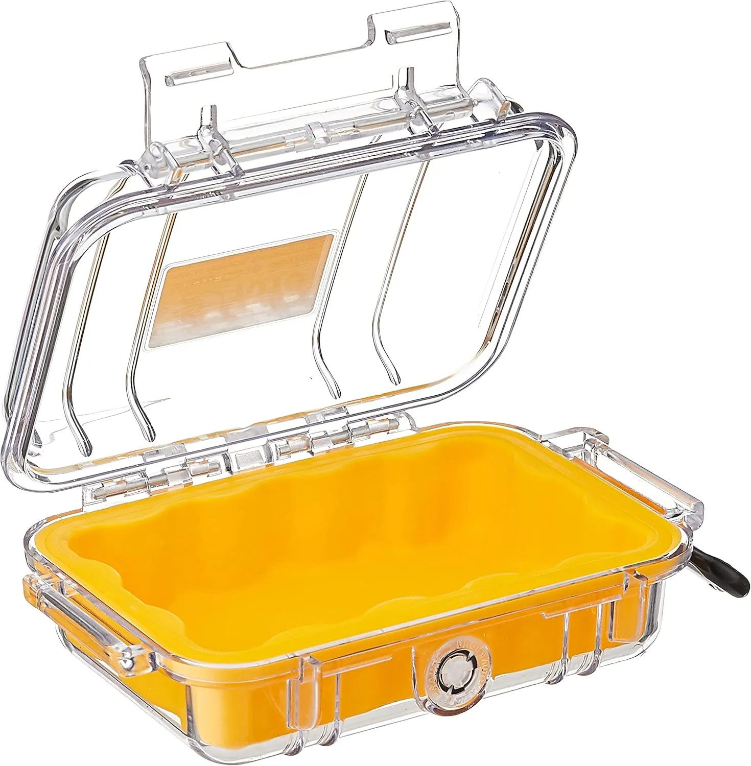 Pelican iPhone 4 Bumper Case - 1010 Micro, Yellow/Clear, Water Resistant, Plastic