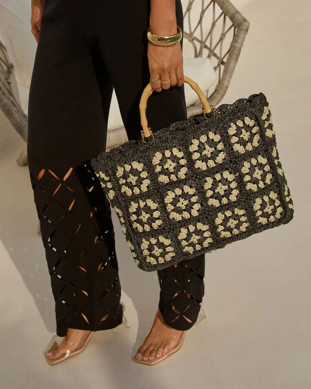 Perfect Days Crochet Tote Bag