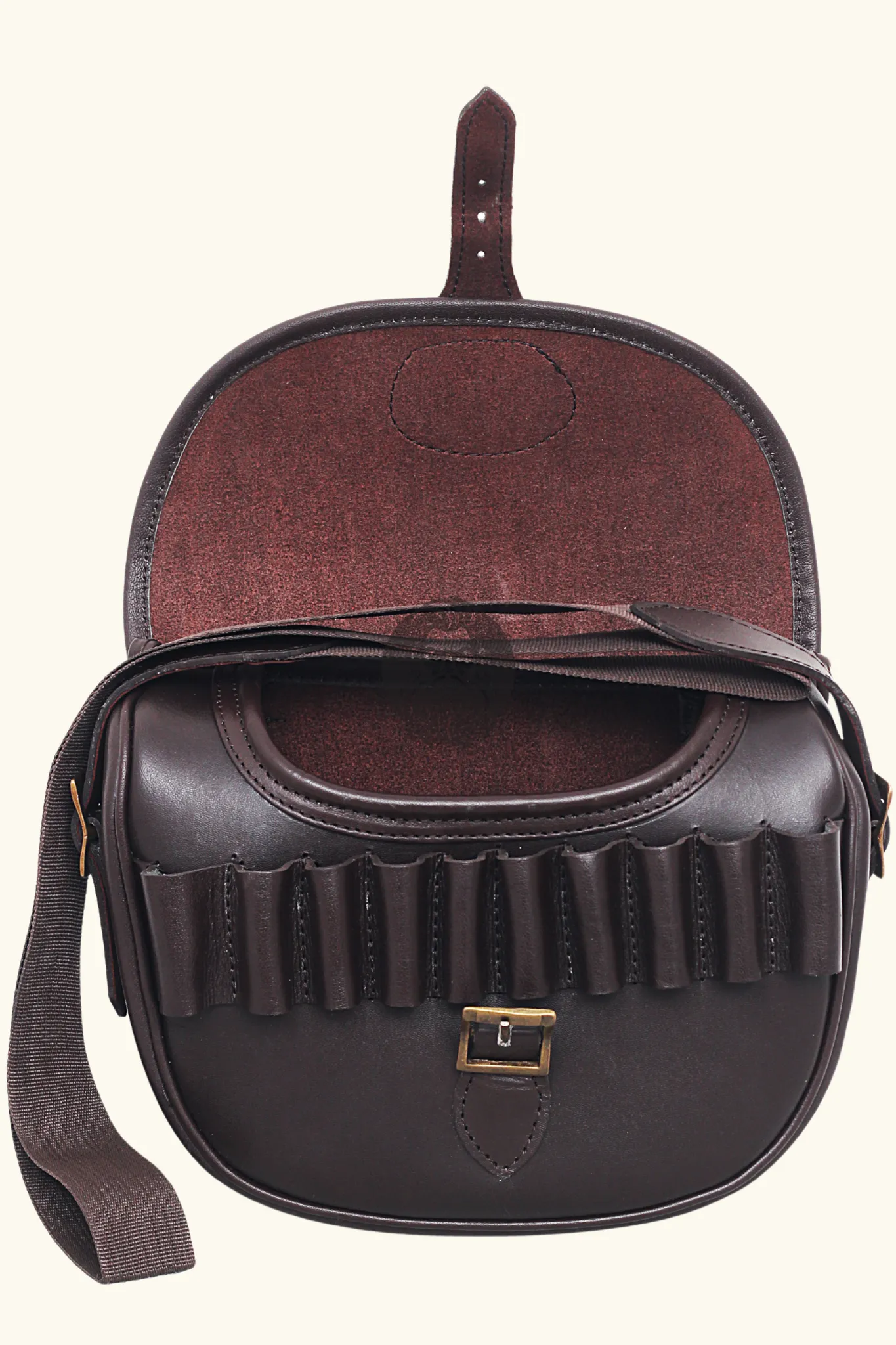 Personalized Leather Cartridge Bag For Shooters