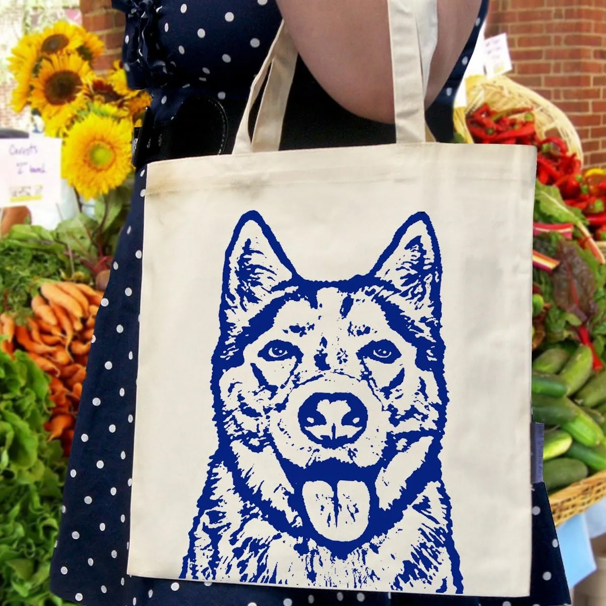Pet Studio Art Dog Tote Bag