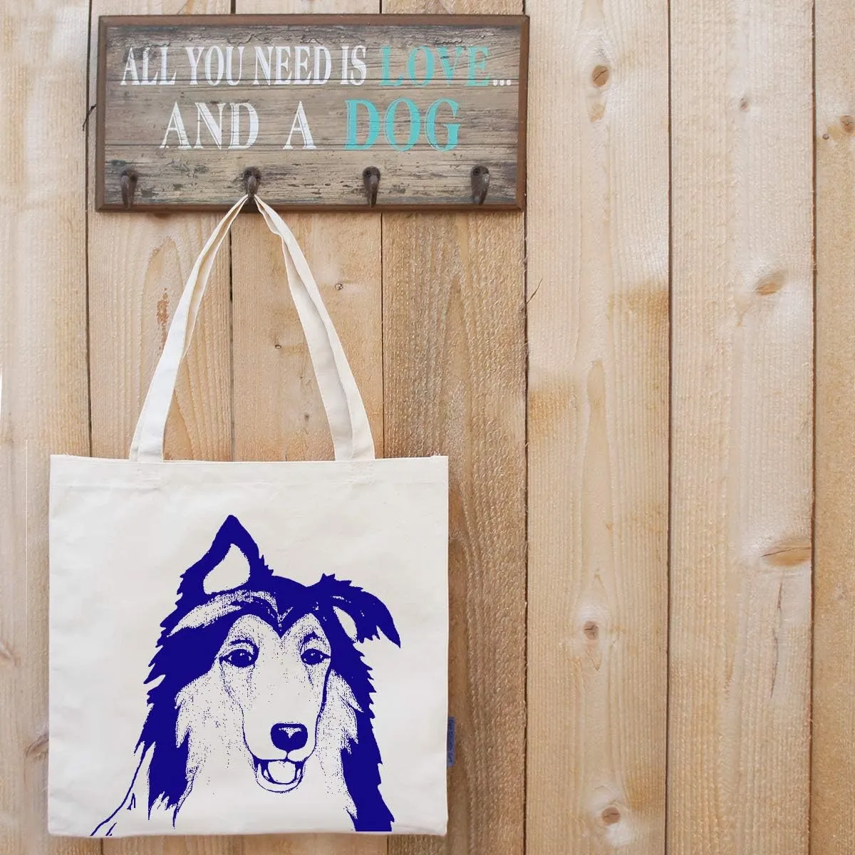 Pet Studio Art Dog Tote Bag
