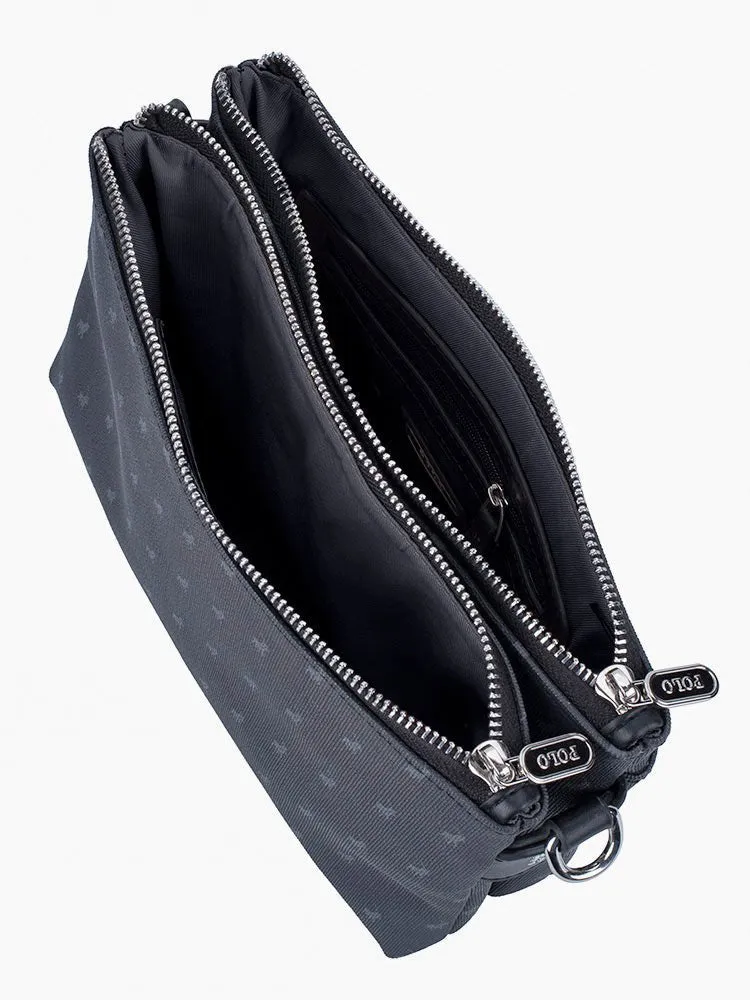 Polo Signature Lifestyle Double Compartment Sling | Black