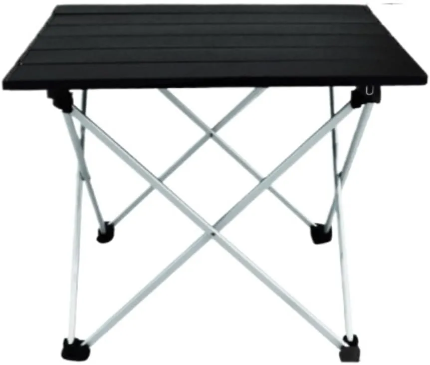 Portable Beach Table Camping Folding Table Portable Lightweight Table Fold Up Aluminum Alloy Folding Camping Table