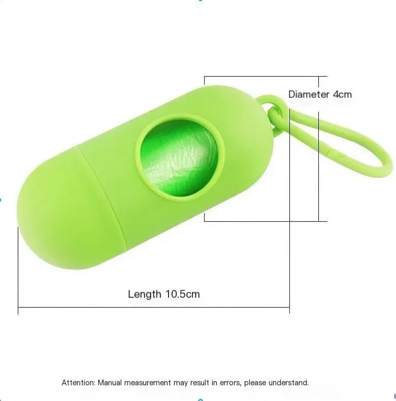 Portable Garbage Bag Travel Nappy Bags One-Time Use Rubbish Bag for Baby Discard Diaper Nappy Baby