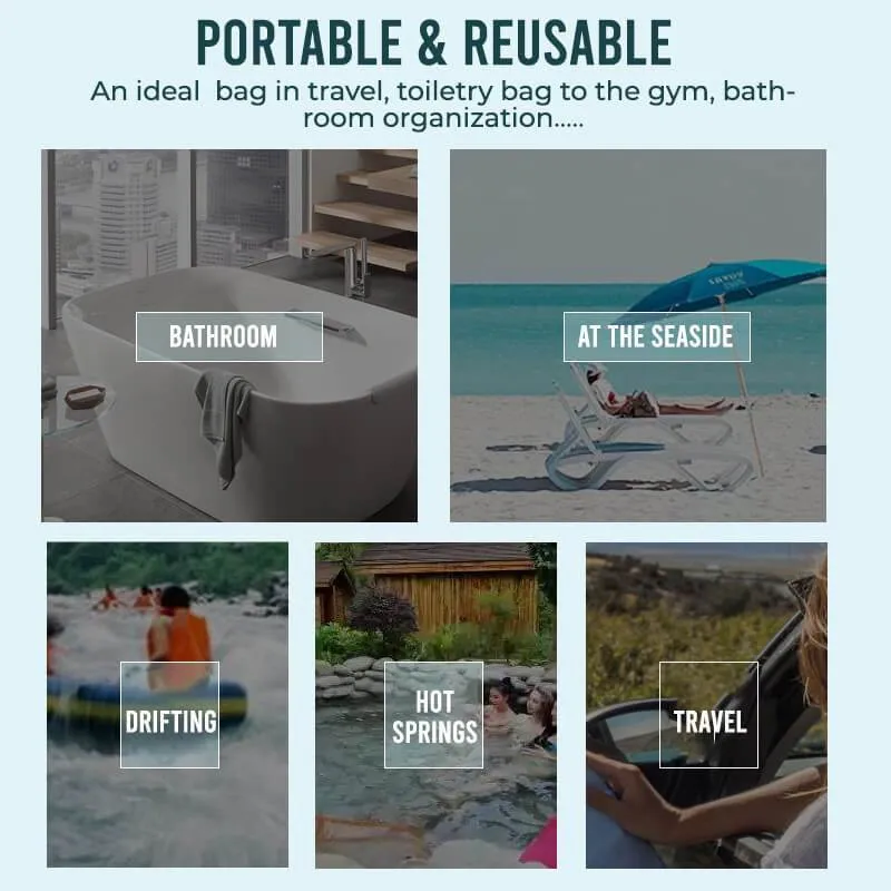 Portable Travel Multifunction Waterproof Storage Pouch