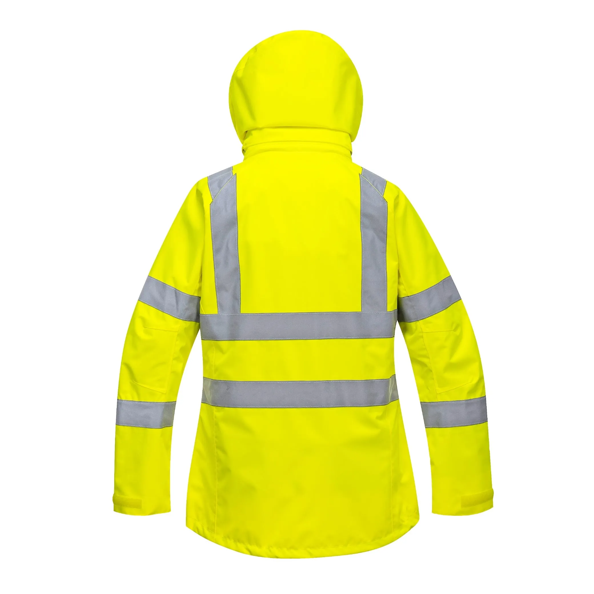 PORTWEST® Womens Hi Vis Waterproof Rain Jacket - ANSI Class 3 - LW70
