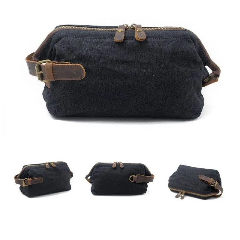 Practical Canvas Toiletry Bag, Cosmetic Bag