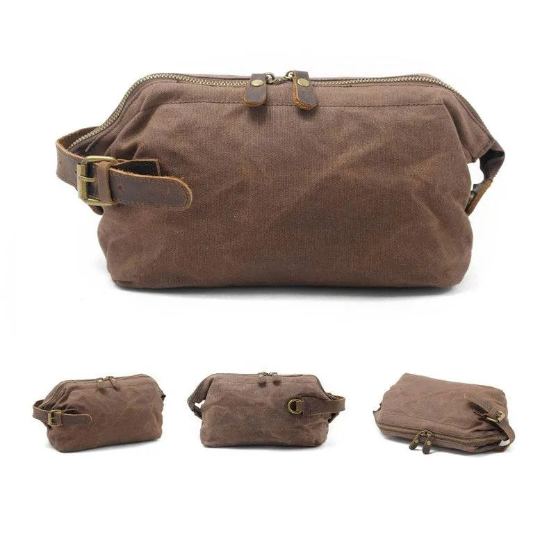 Practical Canvas Toiletry Bag, Cosmetic Bag