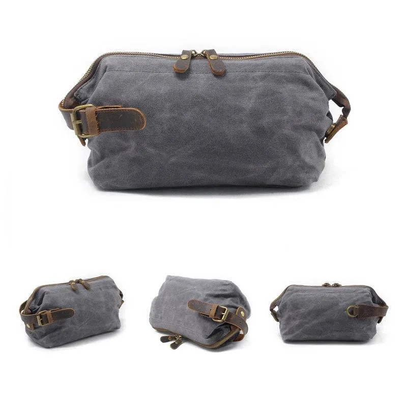 Practical Canvas Toiletry Bag, Cosmetic Bag
