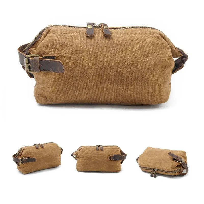 Practical Canvas Toiletry Bag, Cosmetic Bag
