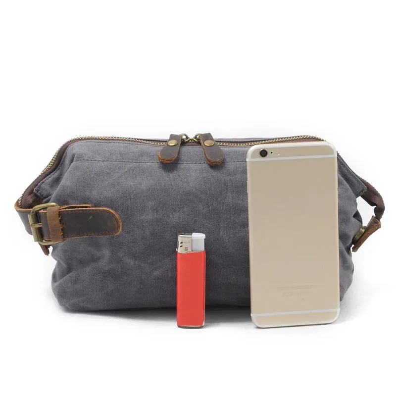 Practical Canvas Toiletry Bag, Cosmetic Bag