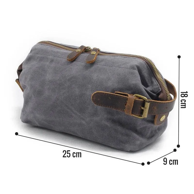 Practical Canvas Toiletry Bag, Cosmetic Bag