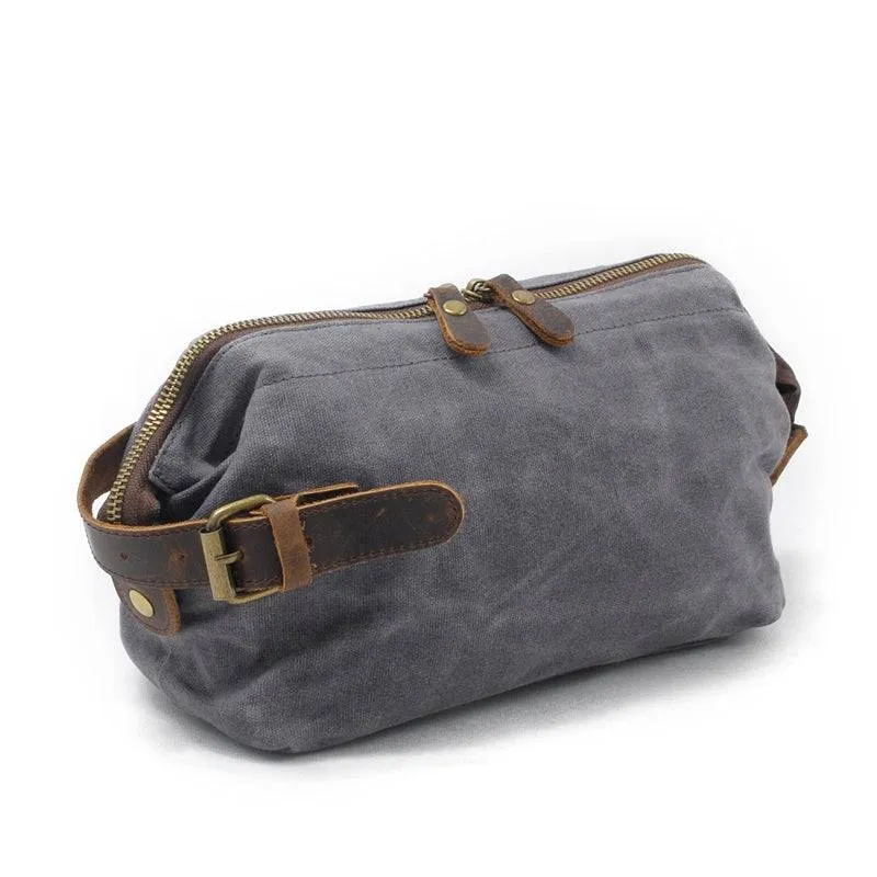 Practical Canvas Toiletry Bag, Cosmetic Bag