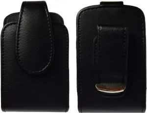Premium Classic Style Pouch case with Belt Clip for Medtronic Minimed Insulin Pump (US Version) (Black/vertical/1/HL)