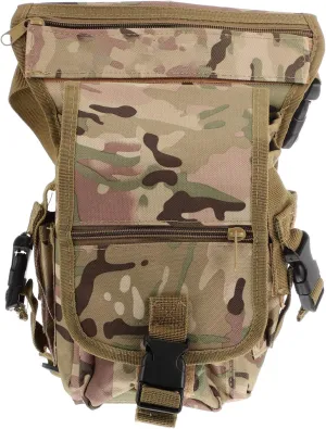 PRETYZOOM 1pc Waist Bag Bike Cycling Hip Bag Drop Leg Bag Thigh Bags Shoulder Messenger Bag Motorcycle Thigh Bag Waist Leg Bag Running Waist Pouch Miss Storage Bag Oxford Cloth Multifunction