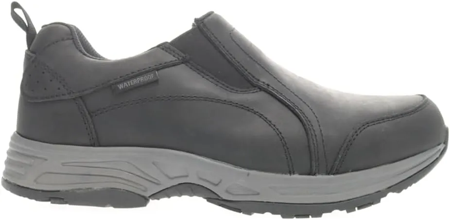 Propet Mens Cash North Slip On Hiking Hiking Sneakers Shoes - Black