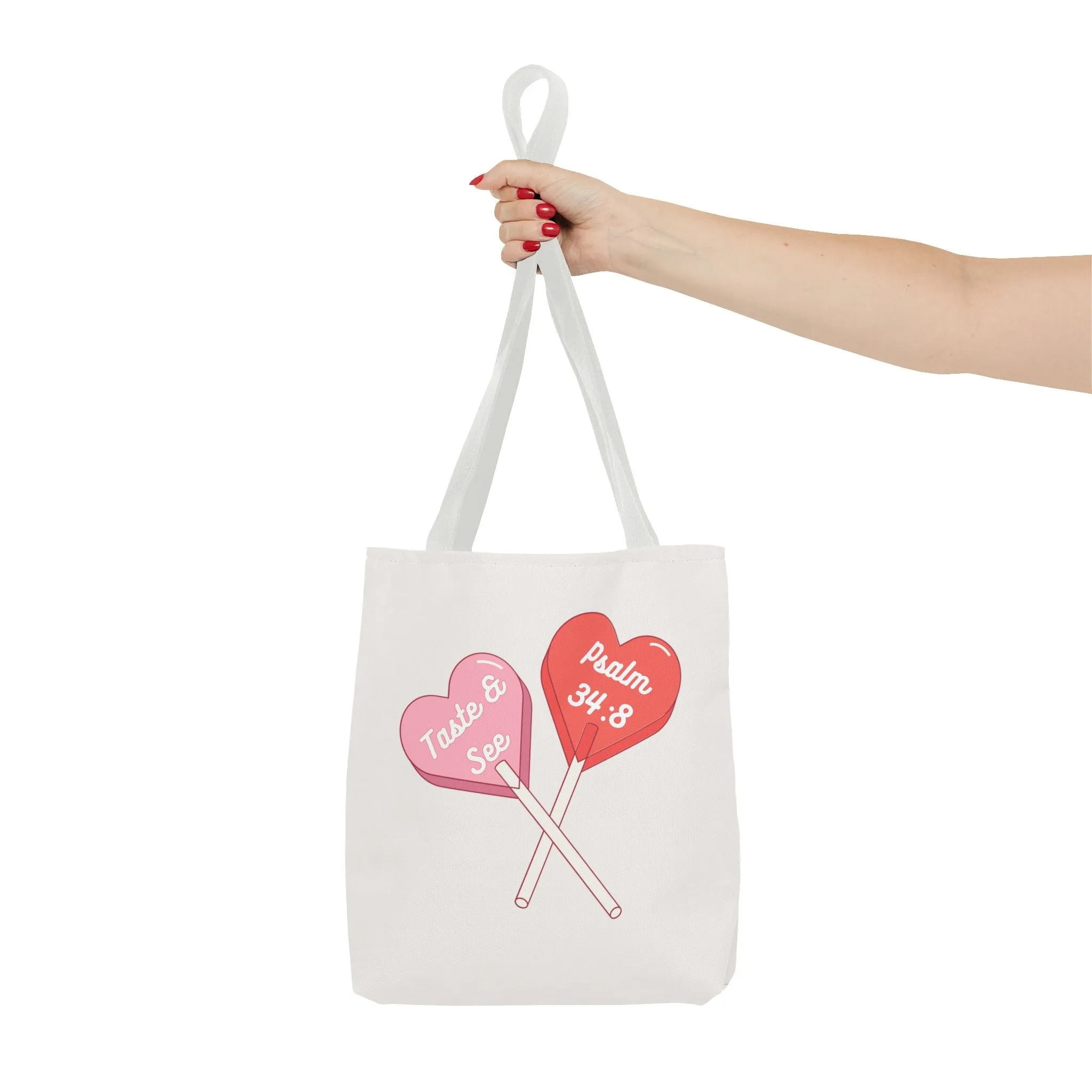 Psalms 34:8 Tote Bag