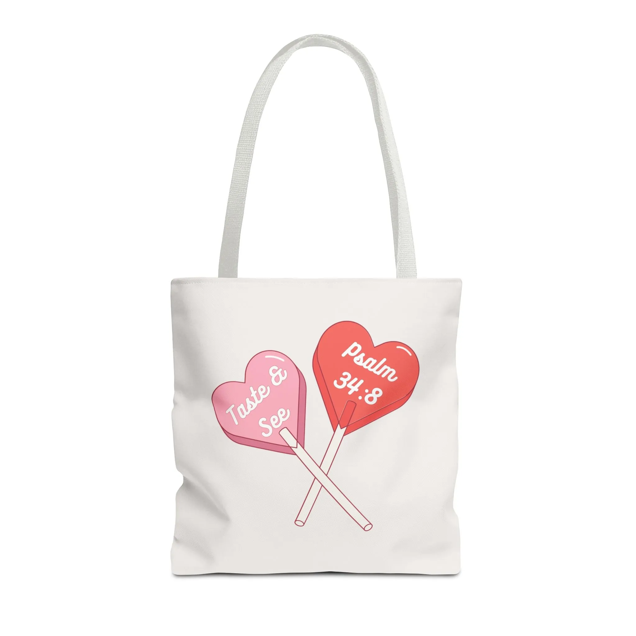 Psalms 34:8 Tote Bag