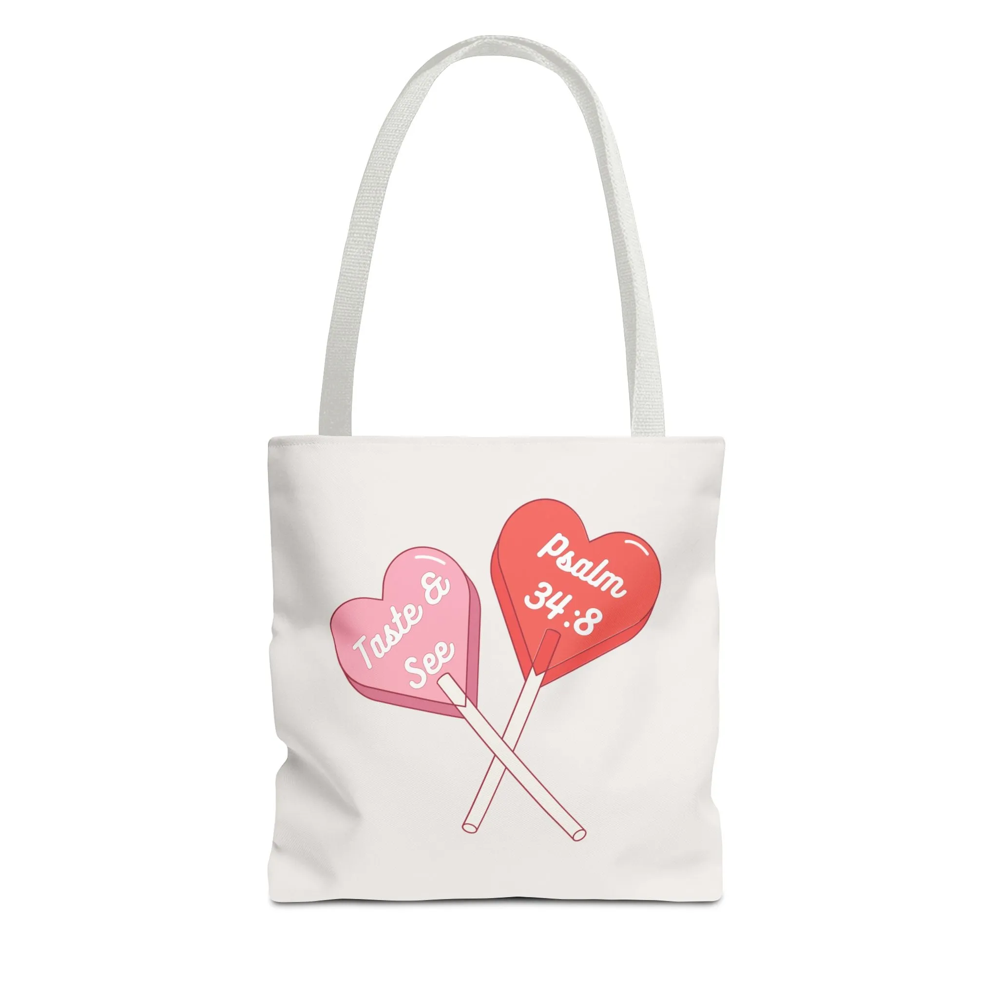 Psalms 34:8 Tote Bag