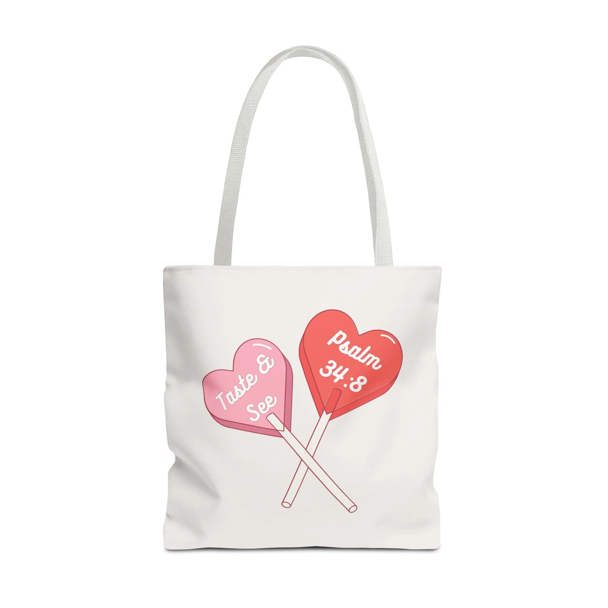 Psalms 34:8 Tote Bag