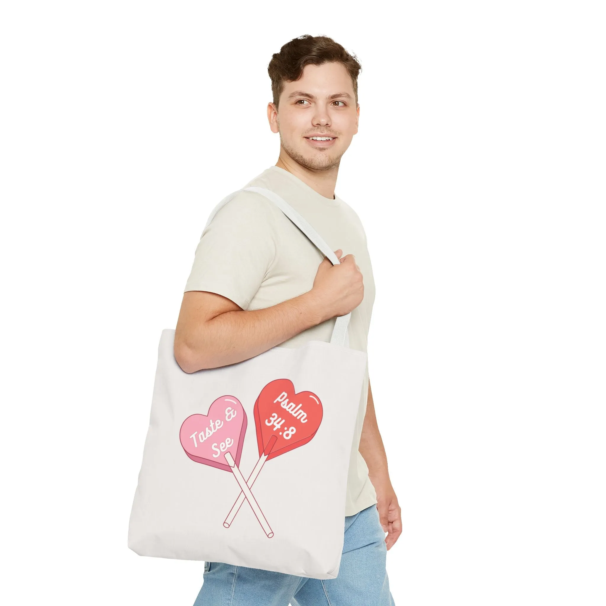 Psalms 34:8 Tote Bag