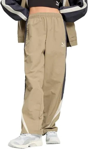 PUMA Mens Club De Course Archive Woven Pants Casual - Beige - Size S