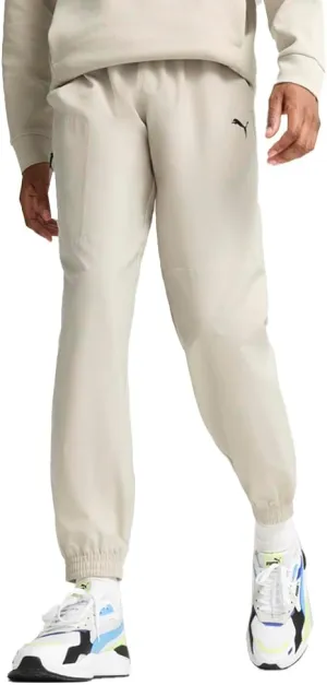 PUMA Mens Open Road Cargo Woven Joggers Casual Drawstring - Beige - Size L