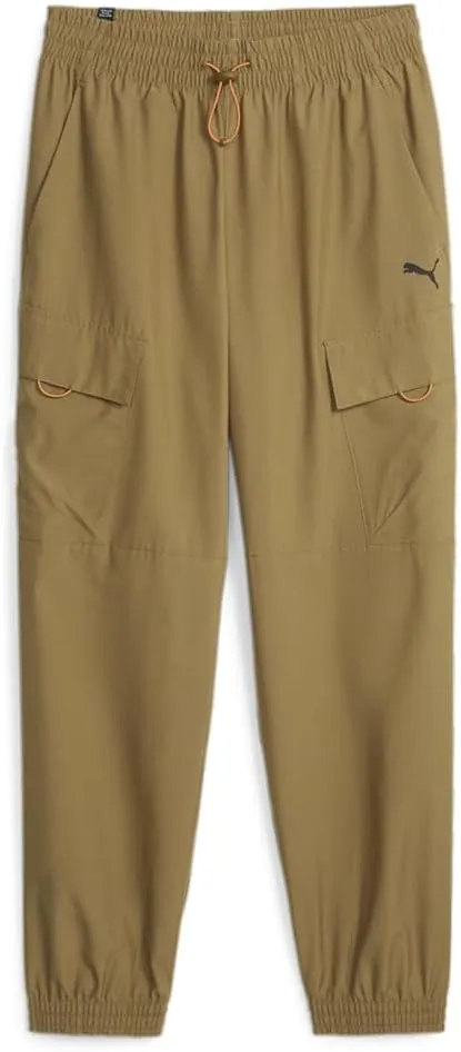 PUMA Mens Open Road Woven Cargo Pants Casual - Brown - Size S