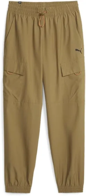 PUMA Mens Open Road Woven Cargo Pants Casual - Brown - Size S