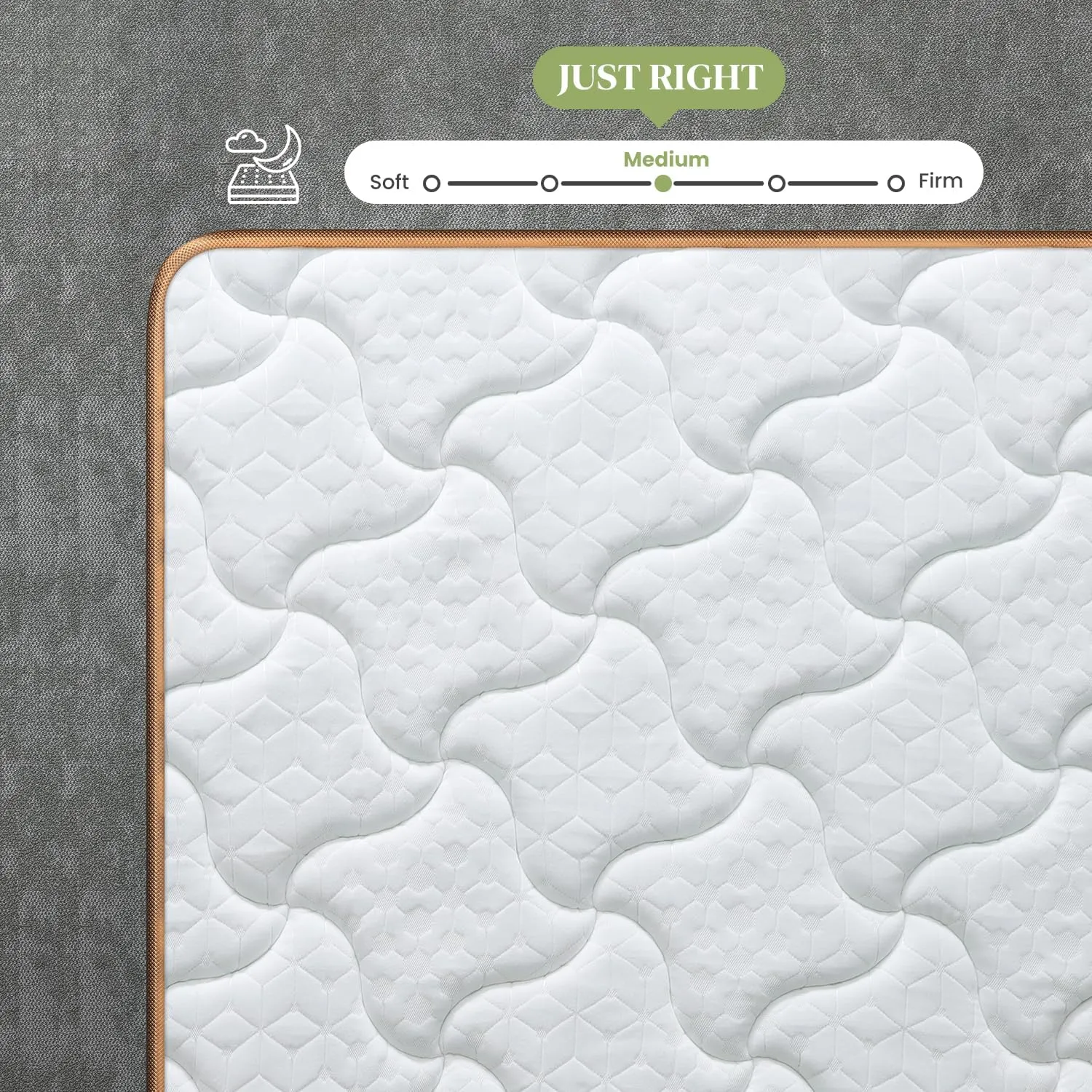 Queen Mattress, 14 Inch Plush Hybrid Mattresses with Gel Memory Foam, Fiberglass-Free Mattress in a Box, Individual Pocket Spring-Motion Isolation-Extra Edge Support, 365 Nights Trial,CertiPUR-US