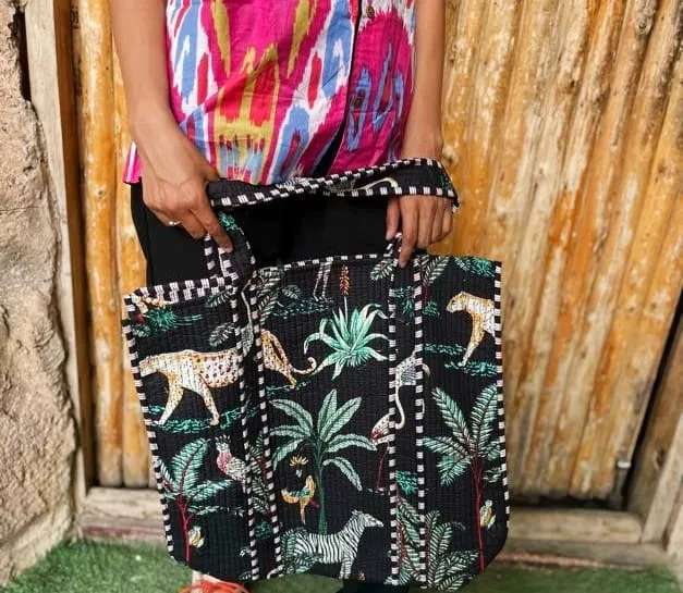 Quilted Tote Bags