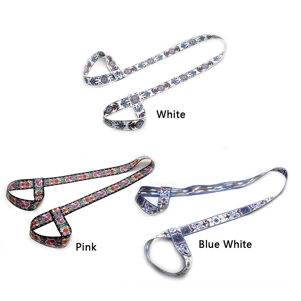 "2 in 1 Yoga Mat Strap Stretching  Yoga Mat"