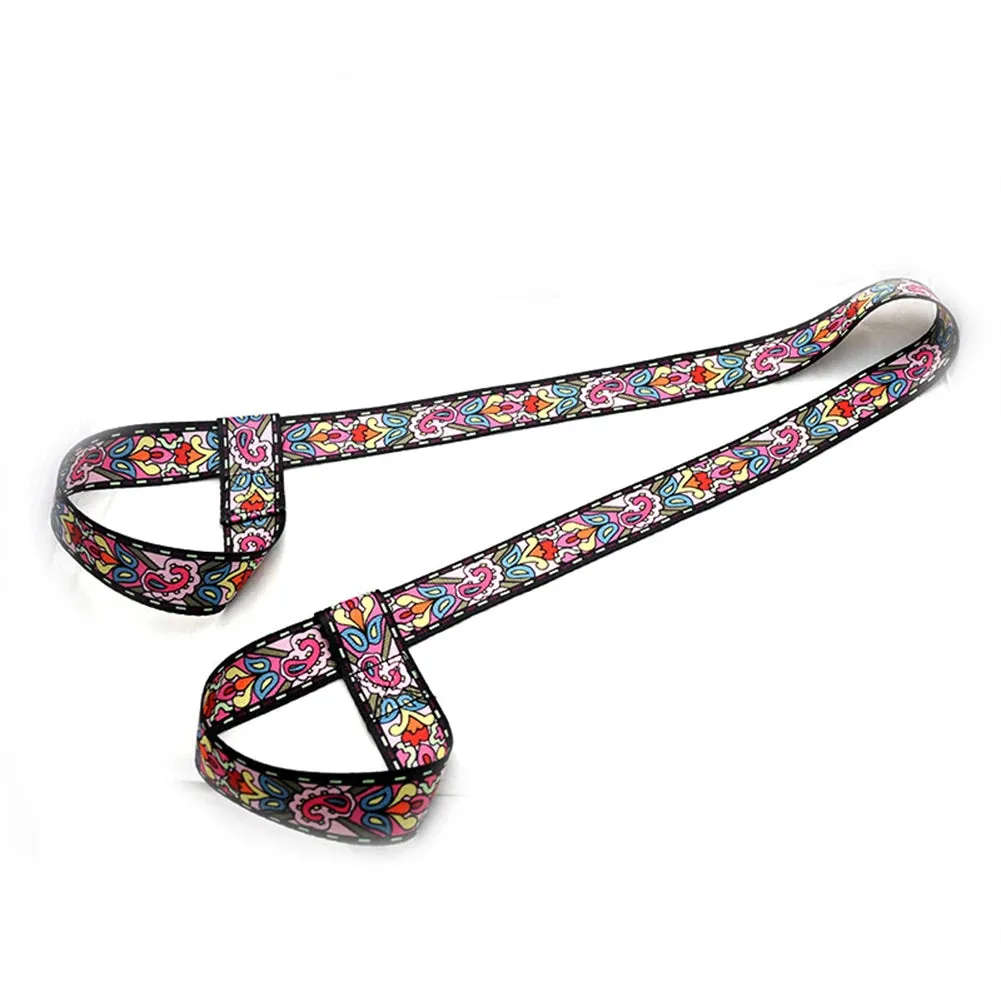 "2 in 1 Yoga Mat Strap Stretching  Yoga Mat"